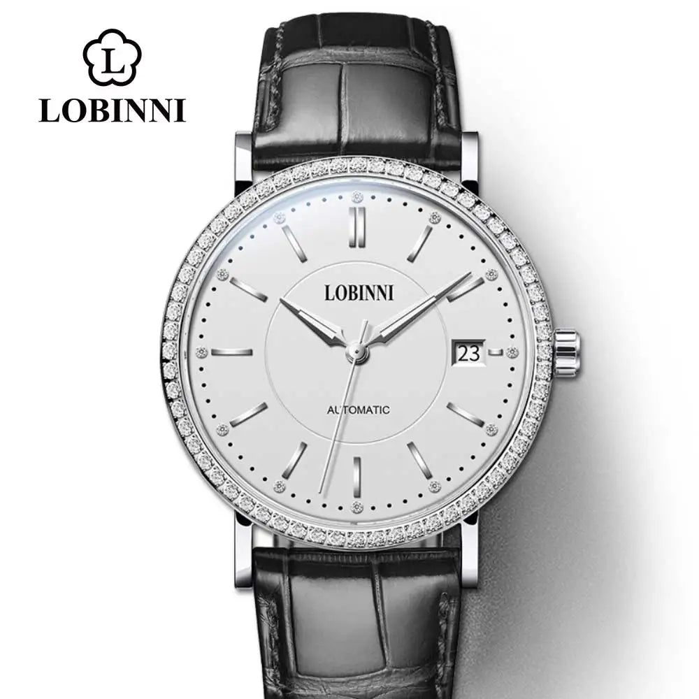 Lobinni Women’s Luxury Mechanical Watch – Swiss Automatic