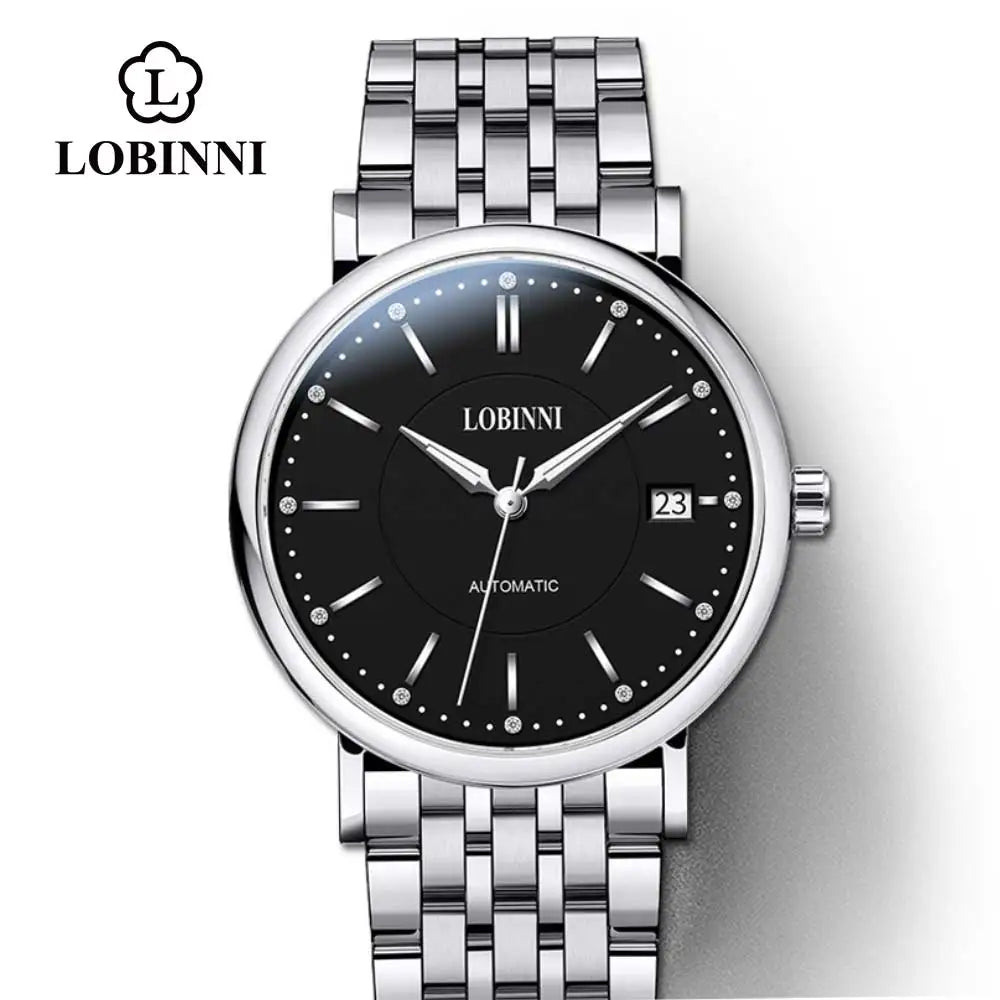 Lobinni Women’s Luxury Mechanical Watch – Swiss Automatic
