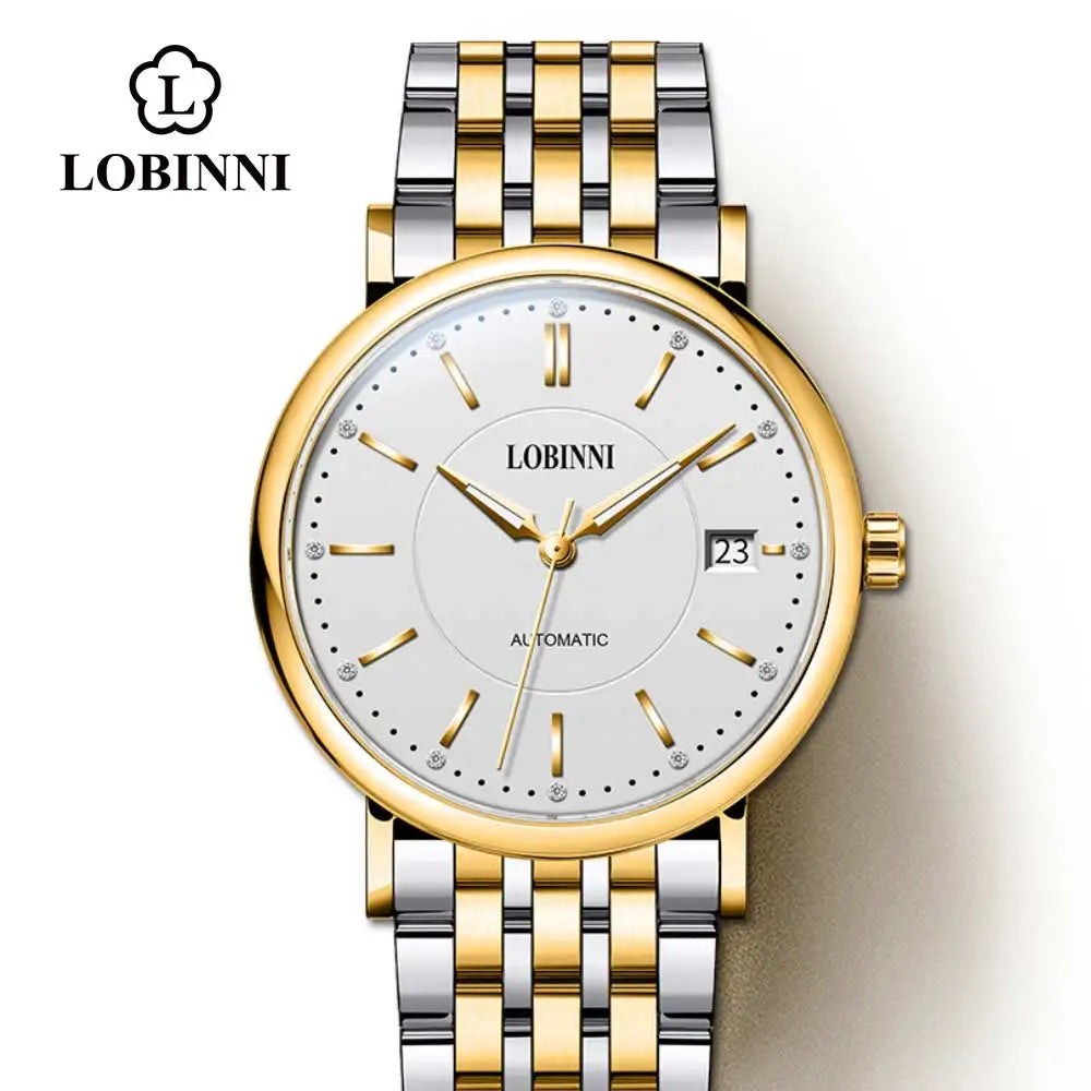 Lobinni Women’s Luxury Mechanical Watch – Swiss Automatic