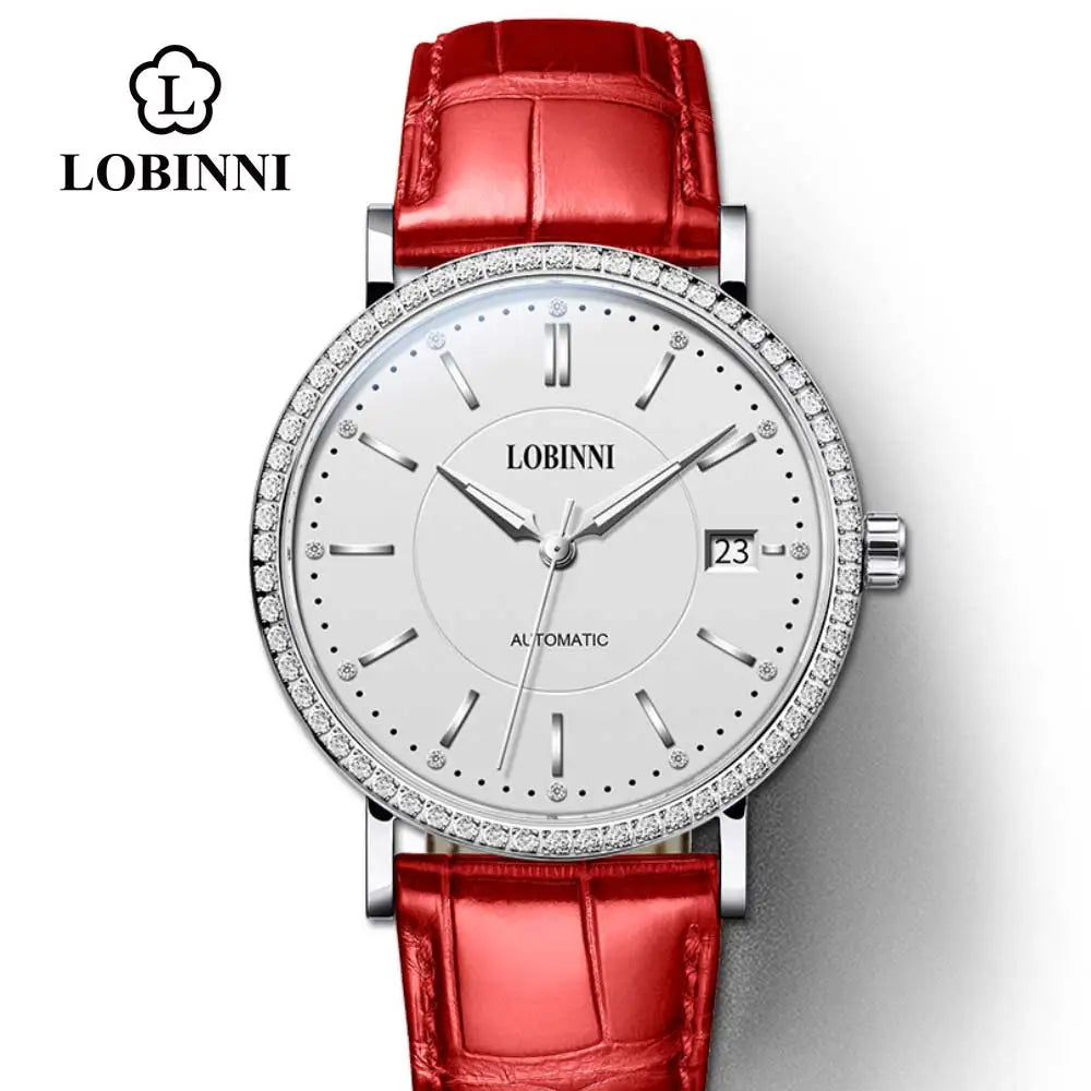 Lobinni Women’s Luxury Mechanical Watch – Swiss Automatic