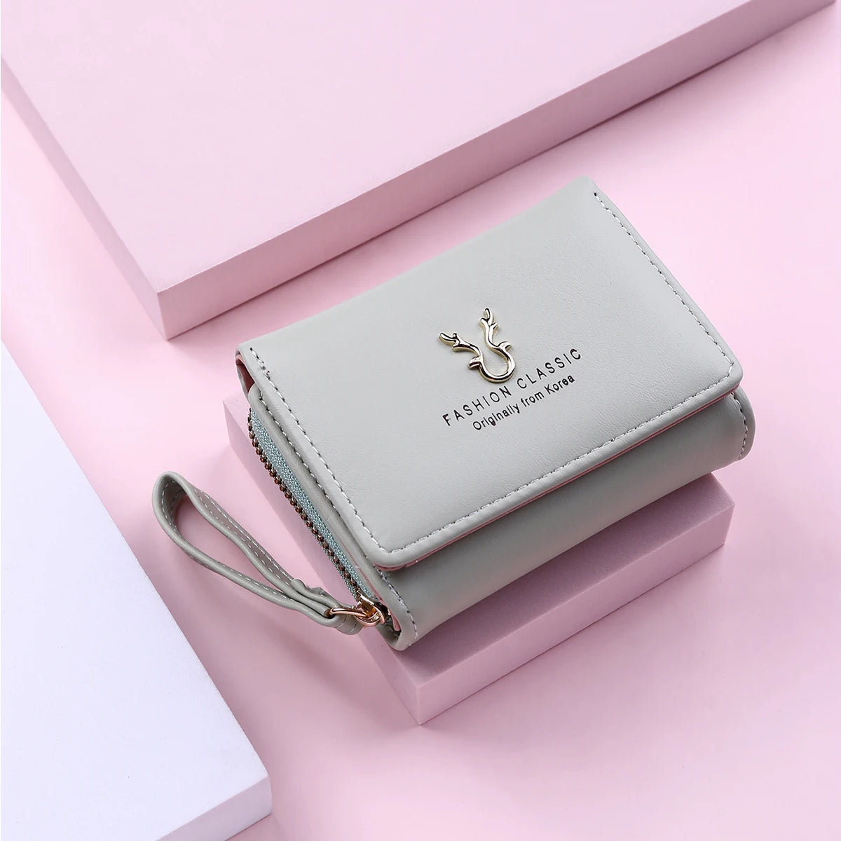 Luxury Brand Women's Small Wallet Female Card Holder Short Wallets with Coin Purse for Woman Ladies PU Leather Hasp Mini Clutch Smash Price Shop