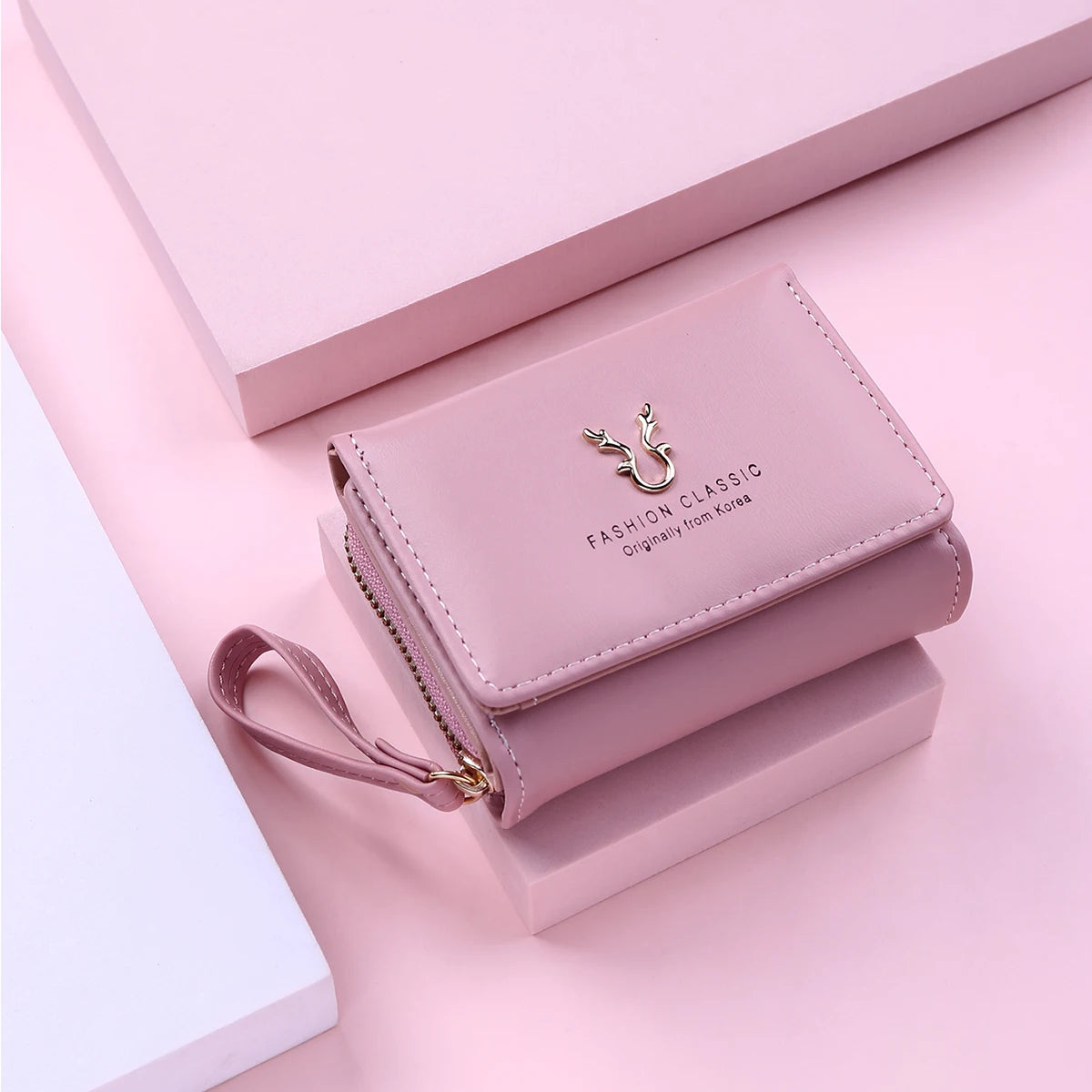 Luxury Brand Women's Small Wallet Female Card Holder Short Wallets with Coin Purse for Woman Ladies PU Leather Hasp Mini Clutch Smash Price Shop