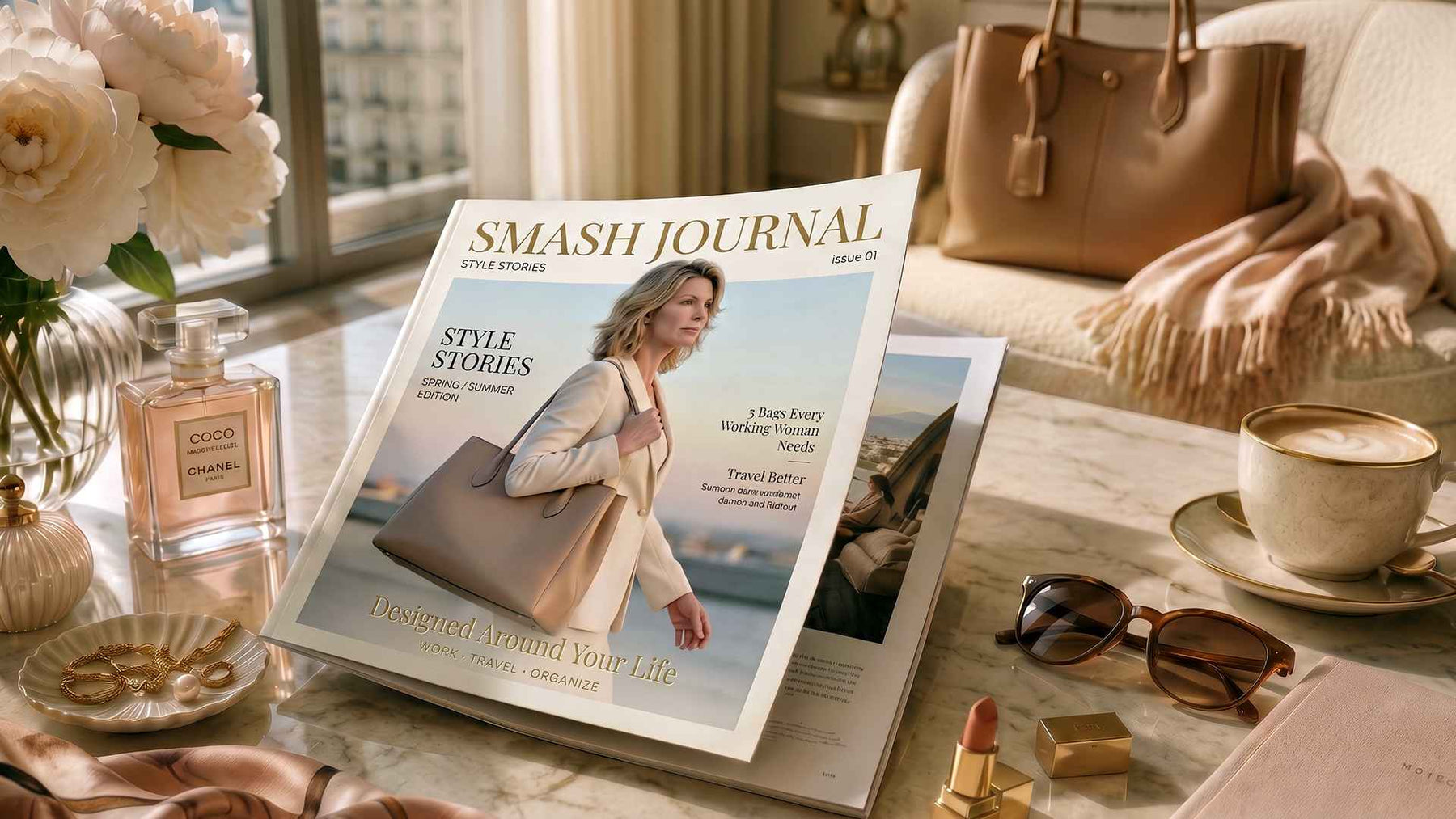 The Smash Journal luxury magazine cover
