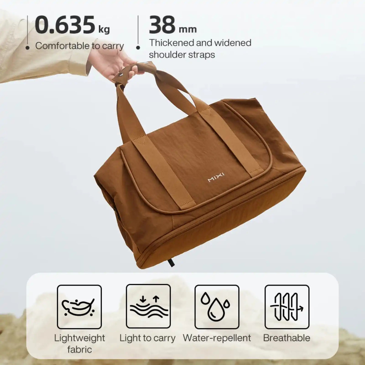 Mixi Foldable Large Travel Tote Bag – product image 12