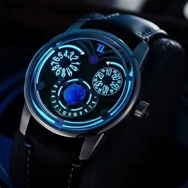 OBLVLO Eagle Eyes Automatic Men’s Watch – Sapphire 5ATM Smash Price Shop Men's Watch