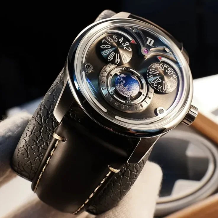 OBLVLO Eagle Eyes Automatic Men’s Watch – Sapphire 5ATM Smash Price Shop Men's Watch