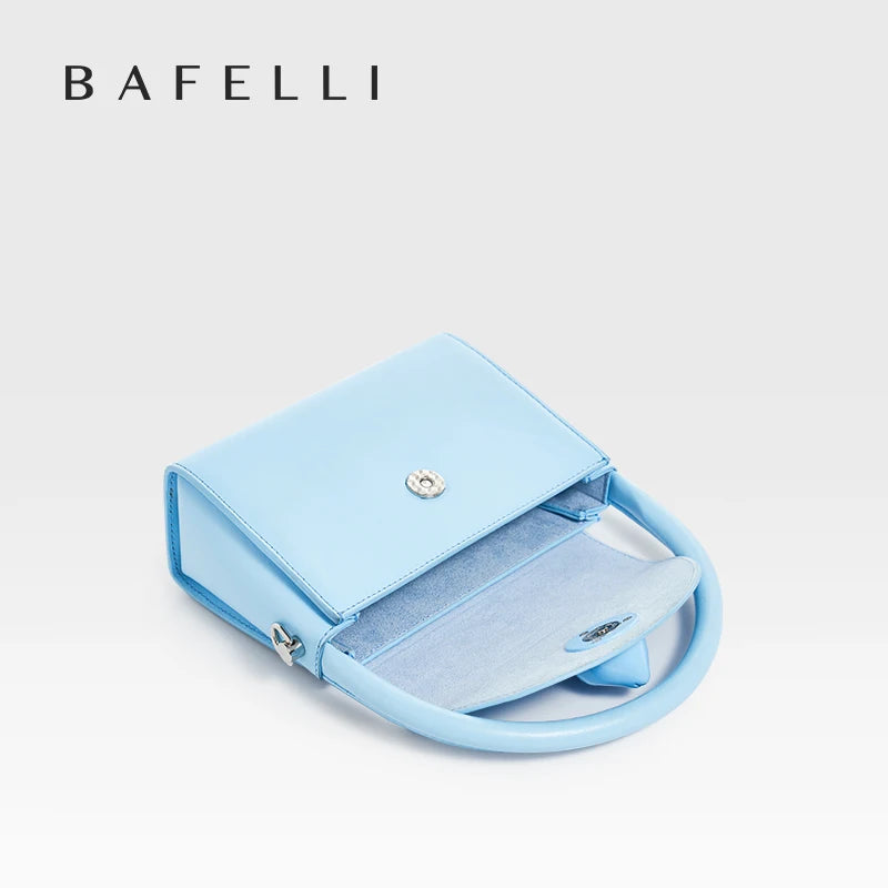 ORIGINAL BAFELLI BAG WOMEN‘S 2026 NEW SMALL LEATHER HANDBAGS LUXURY FASHION BRAND CROSSBODY CAT PURSE DESIGNER STYLE Smash Price Shop