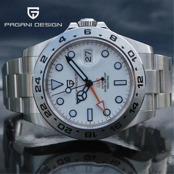 PAGANI Design 2024 GMT Automatic Watch for Men