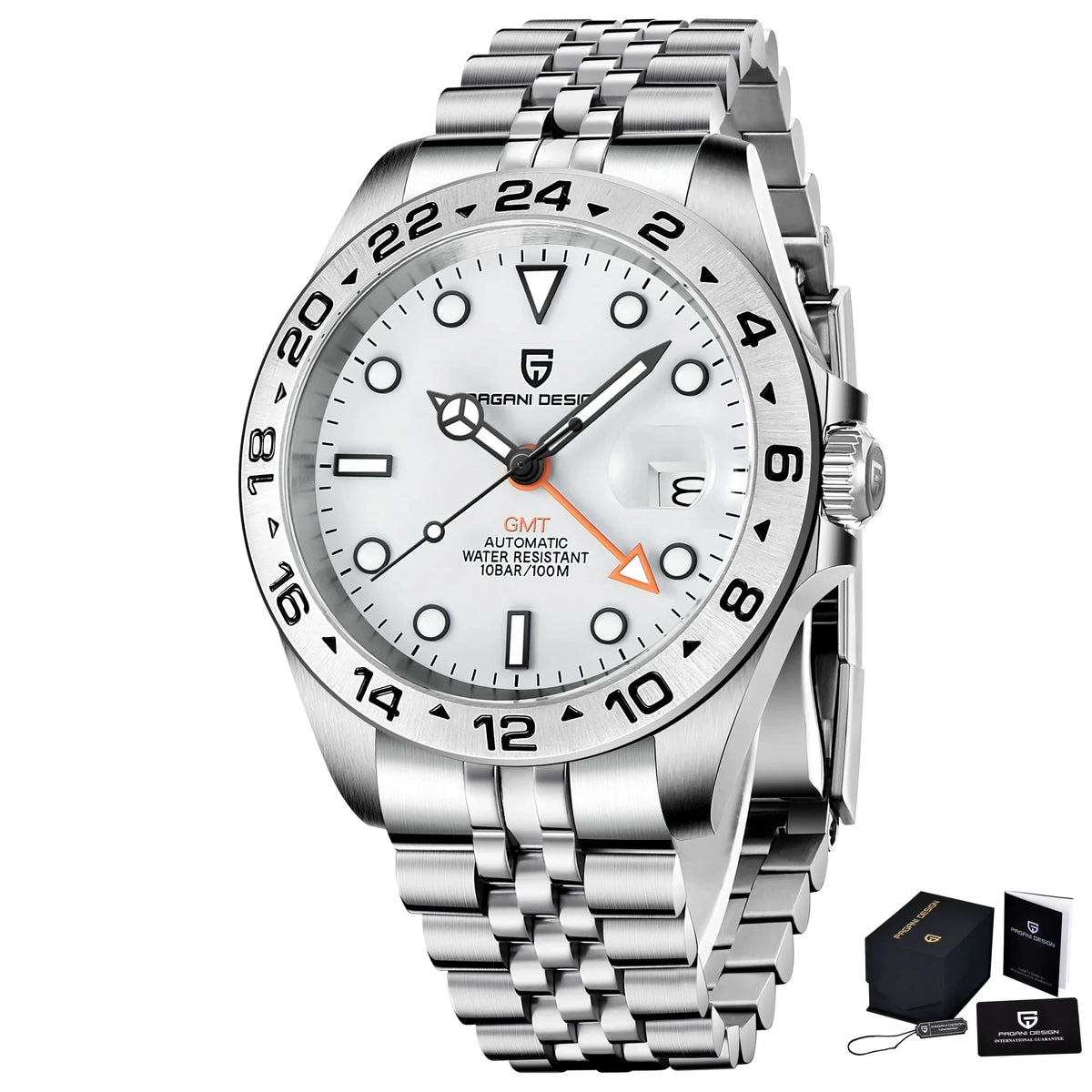 PAGANI Design 2024 GMT Automatic Watch for Men Smash Price Shop Men's Watch
