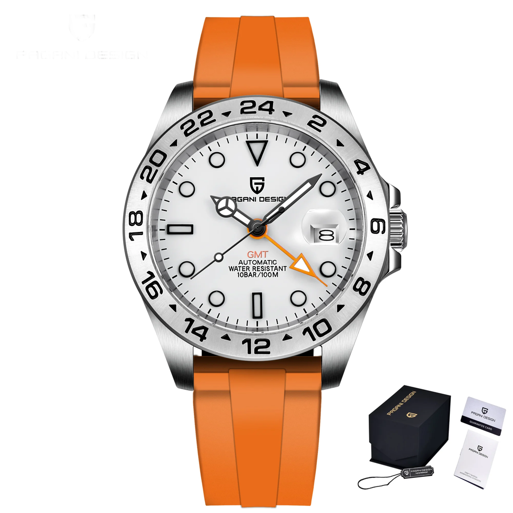 PAGANI Design 2024 GMT Automatic Watch for Men