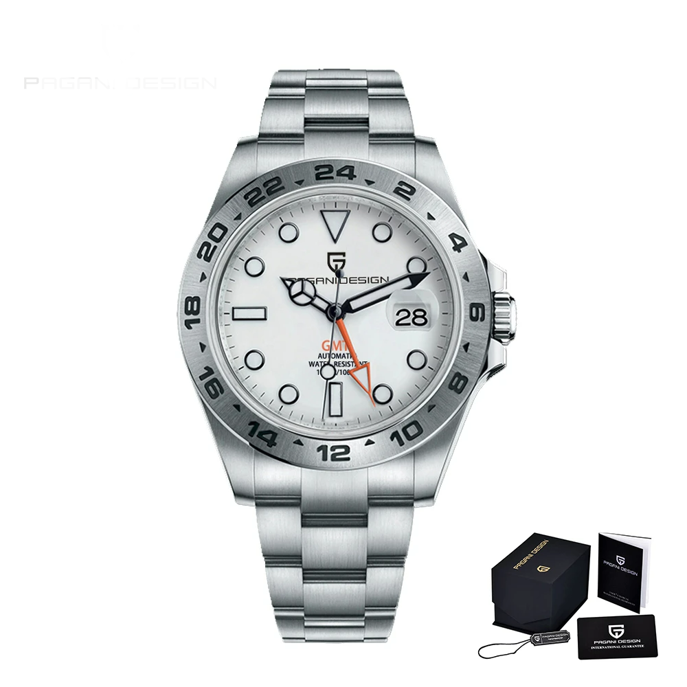 PAGANI Design 2024 GMT Automatic Watch for Men Smash Price Shop Men's Watch
