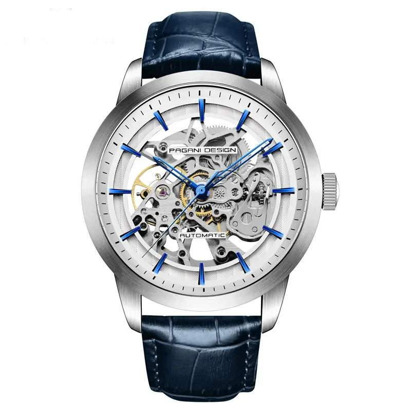 PAGANI DESIGN PD-1638 Automatic Men's Leather Watch