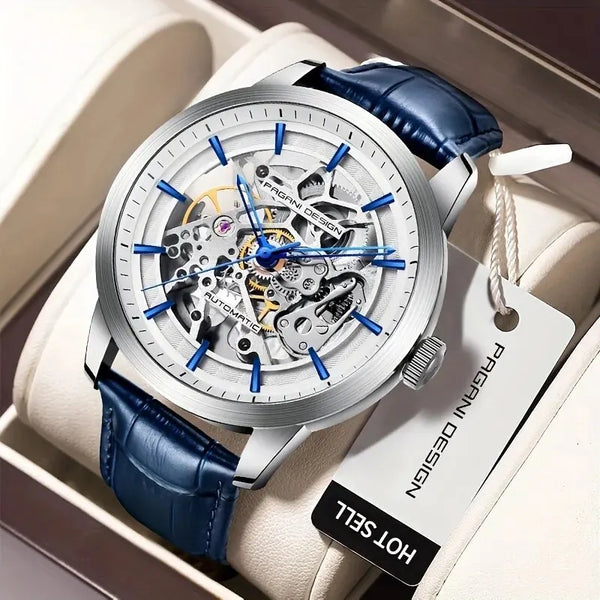 Smash Price Luxury PD-1638 Automatic Men's Leather Watch