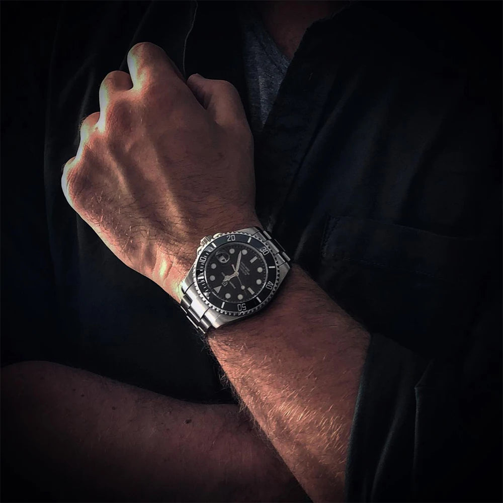 PAGANI DESIGN PD-1639 Automatic Men's Watch – Sapphire & Ceramic