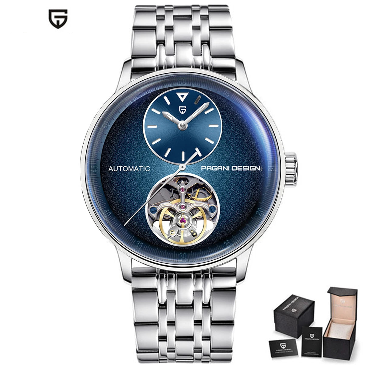 PAGANI DESIGN PD-1796 Automatic Men's Watch – 42mm, 100M Waterproof