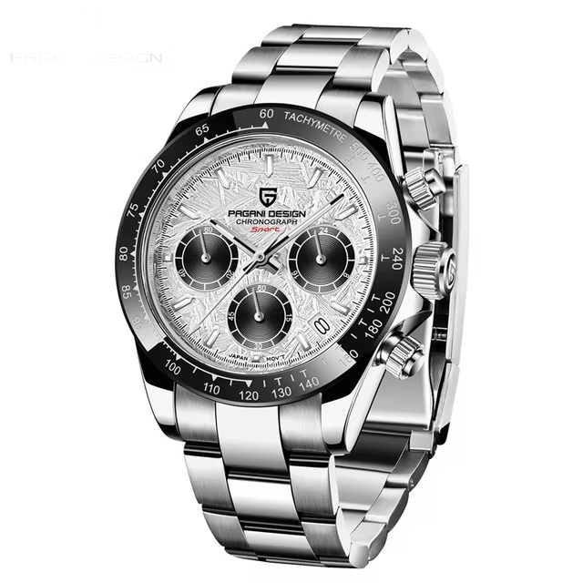 PAGANI DESIGN V2 40mm Retro Quartz Chronograph – Sapphire