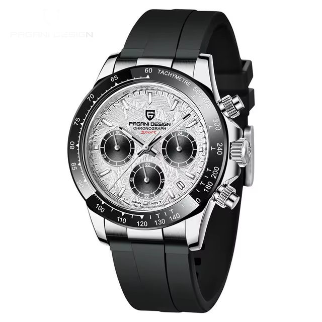 PAGANI DESIGN V2 40mm Retro Quartz Chronograph – Sapphire