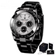steel black white