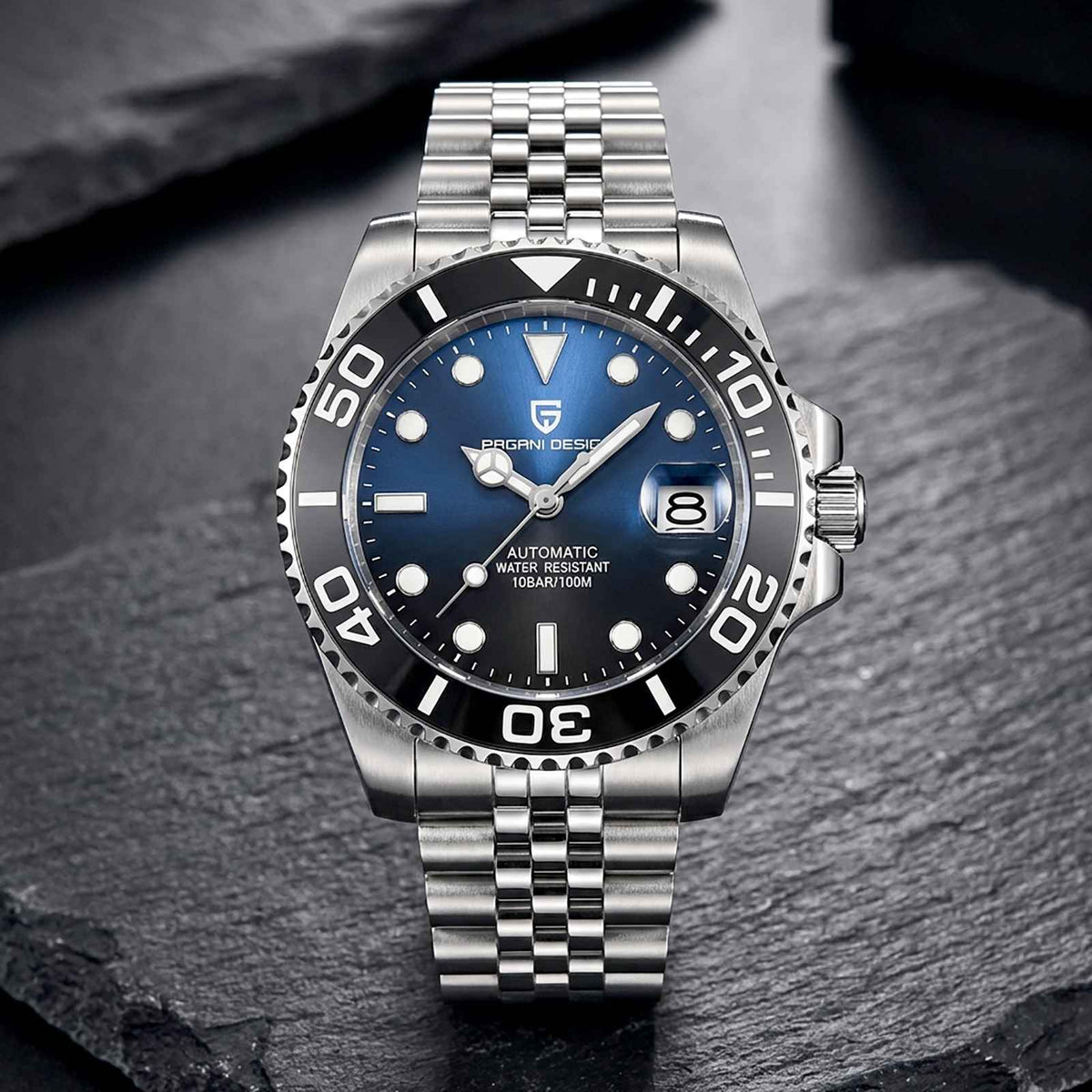 Pagani NH35 Dive Watch – Automatic Sapphire 10BAR Smash Price Shop Men's Watch