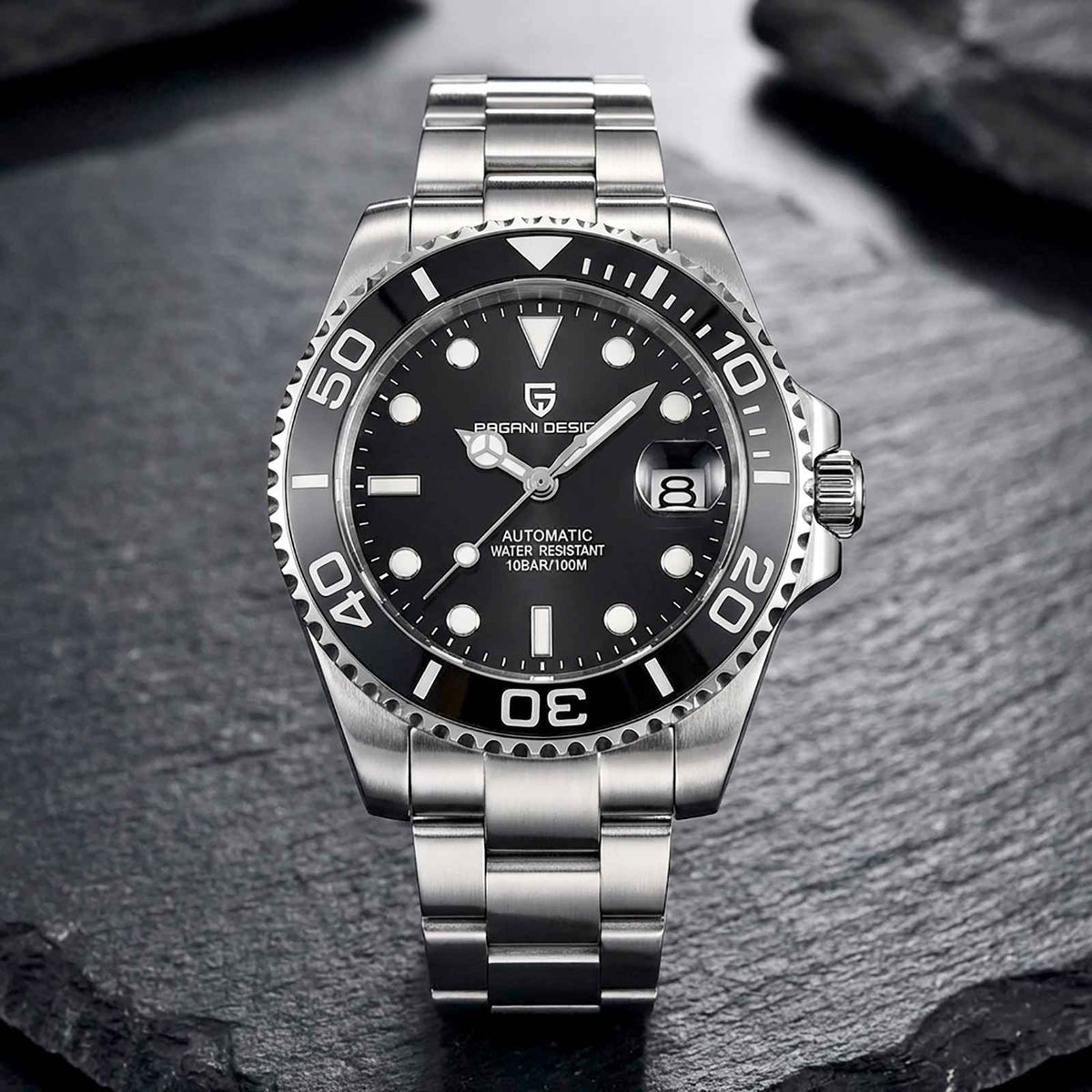 Pagani NH35 Dive Watch – Automatic Sapphire 10BAR Smash Price Shop Men's Watch