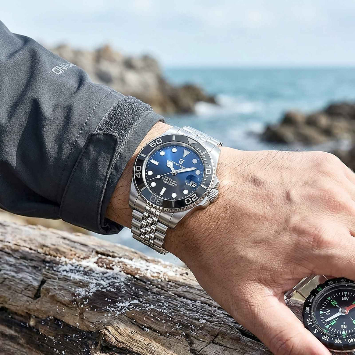 Pagani NH35 Dive Watch – Automatic Sapphire 10BAR Smash Price Shop Men's Watch