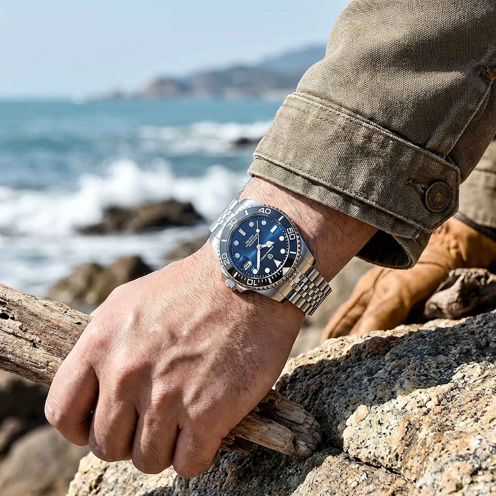 Pagani NH35 Dive Watch – Automatic Sapphire 10BAR Smash Price Shop Men's Watch