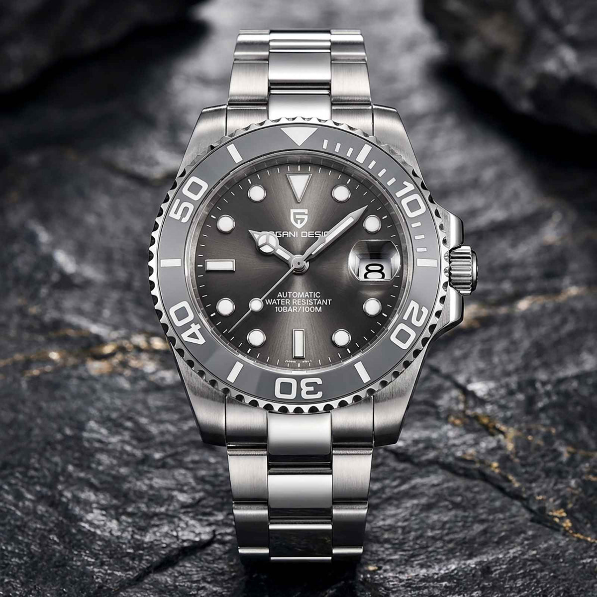 Pagani NH35 Dive Watch – Automatic Sapphire 10BAR Smash Price Shop Men's Watch