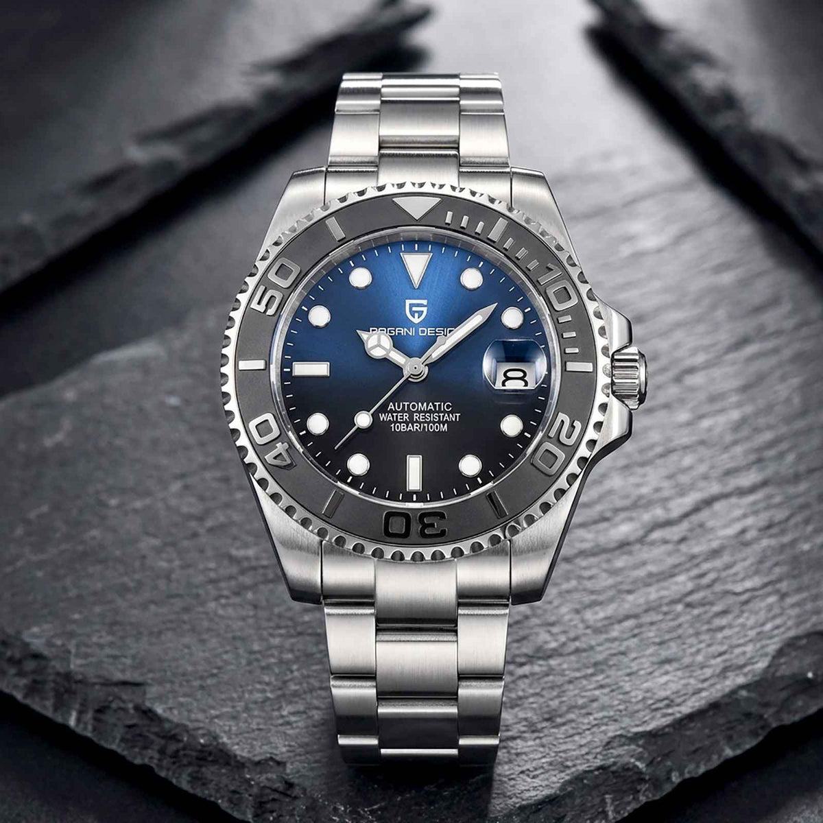 Pagani NH35 Dive Watch – Automatic Sapphire 10BAR Smash Price Shop Men's Watch