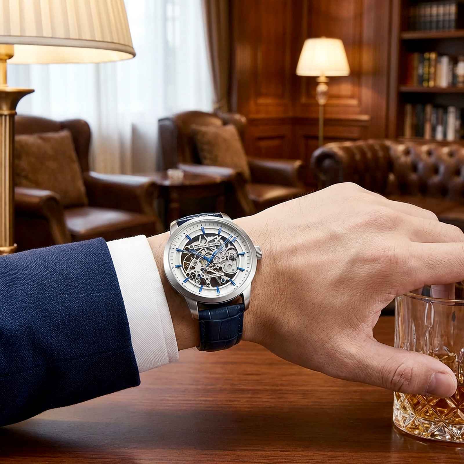 Pagani PD-1638 Skeleton Automatic Watch – 10ATM Smash Price Shop Men's Watch