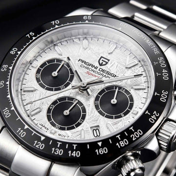 Pagani PD-1644 Chronograph Watch – 10BAR Steel Smash Price Shop Men's Watch