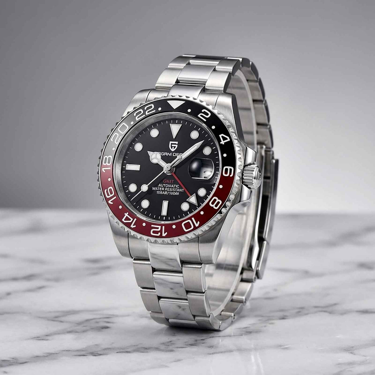 Pagani PD-1662 GMT Automatic Watch – Sapphire 40MM Smash Price Shop