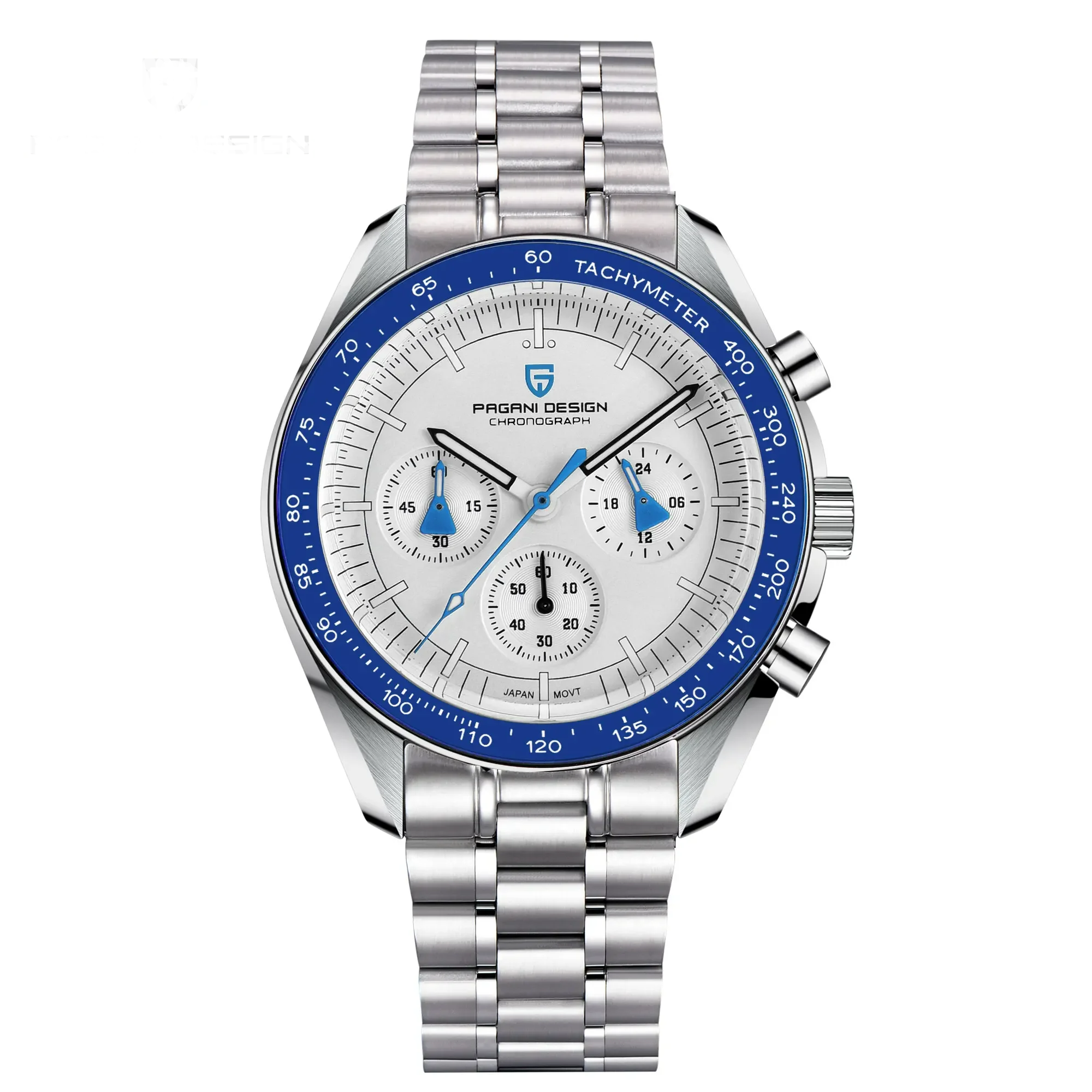 PAGANI PD-1701 Chronograph Watch – VK63, Sapphire, 10BAR