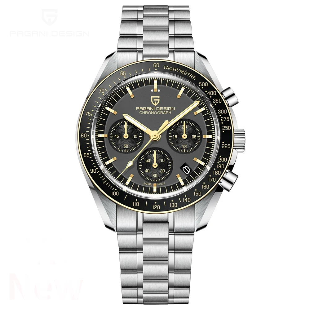 PAGANI PD-1701 Chronograph Watch – VK63, Sapphire, 10BAR