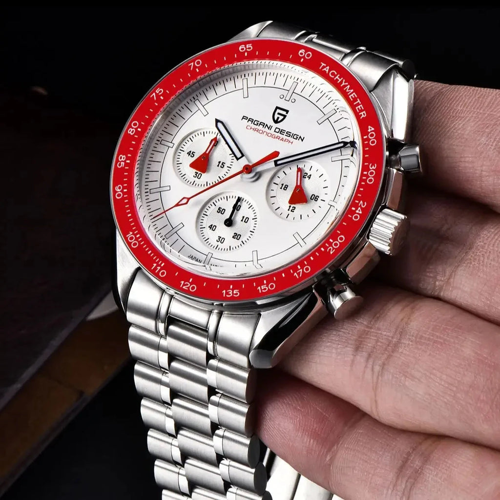 PAGANI PD-1701 Chronograph Watch – VK63, Sapphire, 10BAR