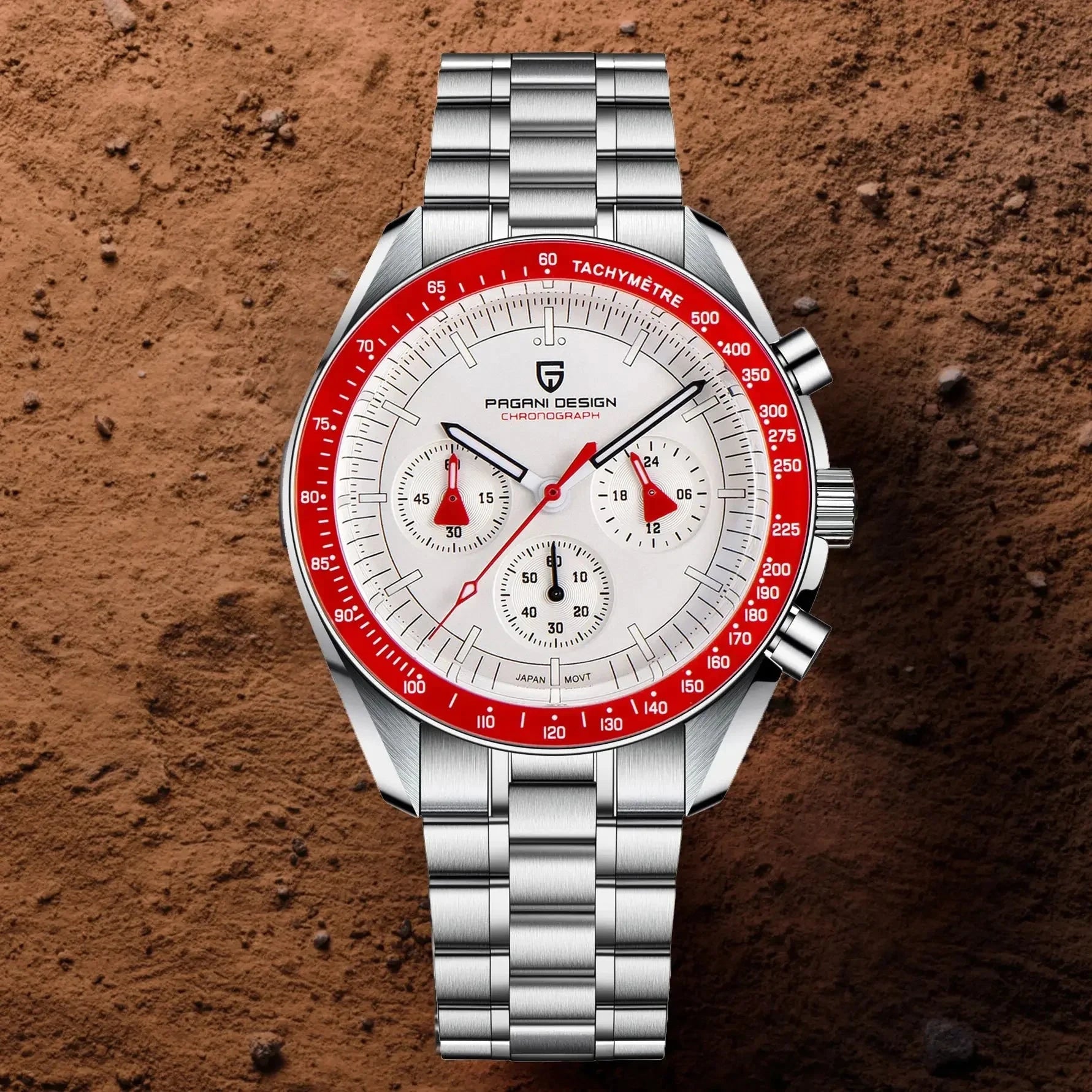 PAGANI PD-1701 Chronograph Watch – VK63, Sapphire, 10BAR