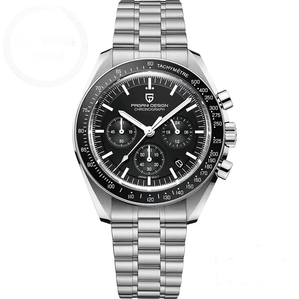 PAGANI PD-1701 Chronograph Watch – VK63, Sapphire, 10BAR