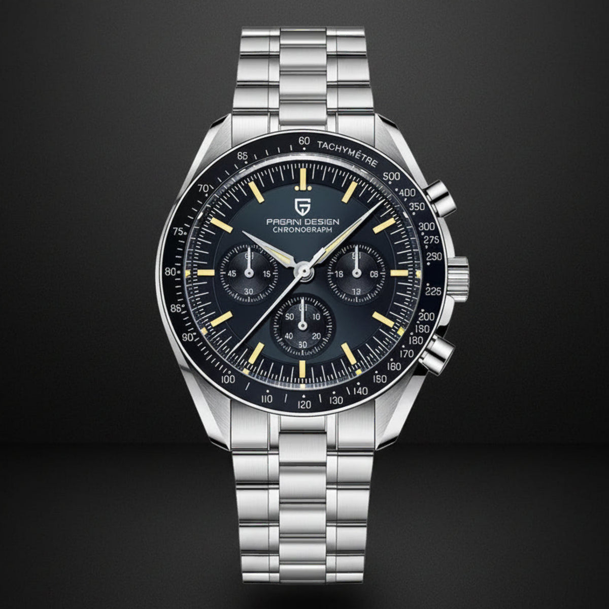 PAGANI PD-1701 Chronograph Watch – VK63, Sapphire, 10BAR Smash Price Shop Men's Watch