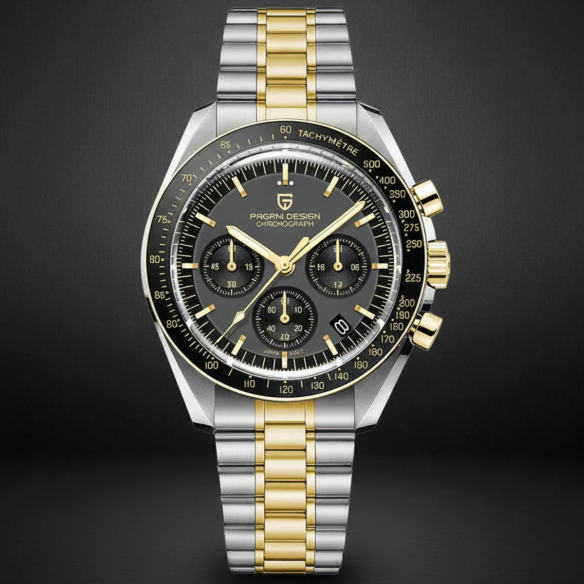 PAGANI PD-1701 Chronograph Watch – VK63, Sapphire, 10BAR Smash Price Shop Men's Watch