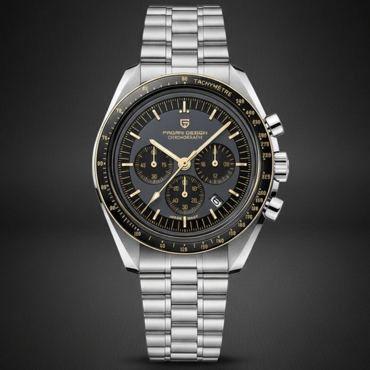 PAGANI PD-1701 Chronograph Watch – VK63, Sapphire, 10BAR Smash Price Shop Men's Watch