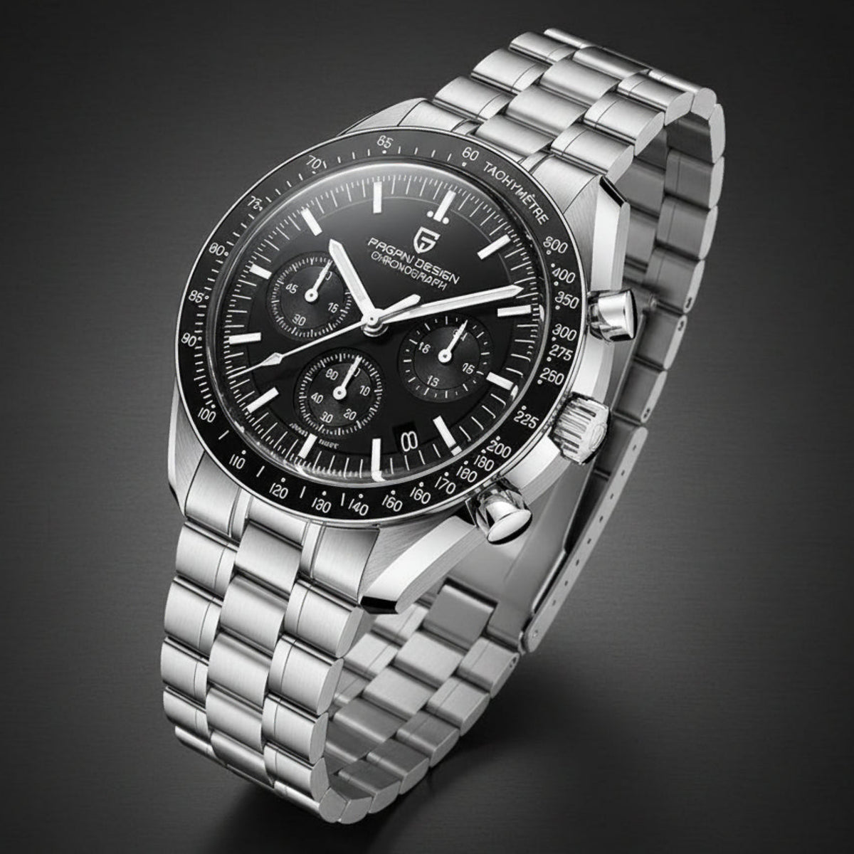 PAGANI PD-1701 Chronograph Watch – VK63, Sapphire, 10BAR Smash Price Shop Men's Watch