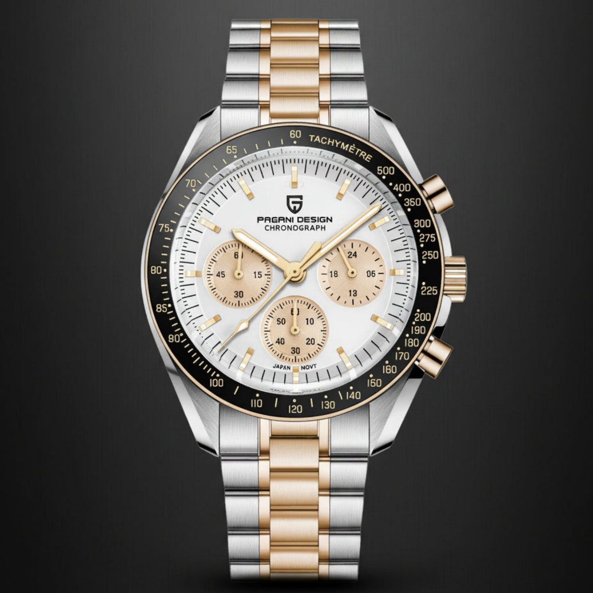 PAGANI PD-1701 Chronograph Watch – VK63, Sapphire, 10BAR Smash Price Shop Men's Watch