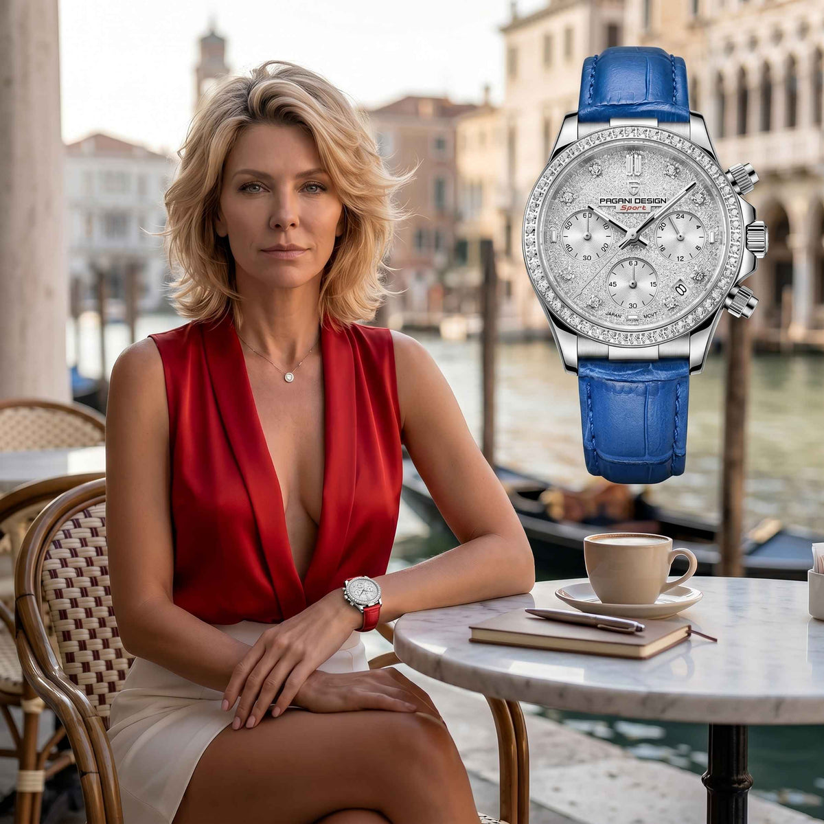 Pagani PD-1730 Diamond Women’s Watch – Sapphire 36mm Smash Price Shop Women's Watch