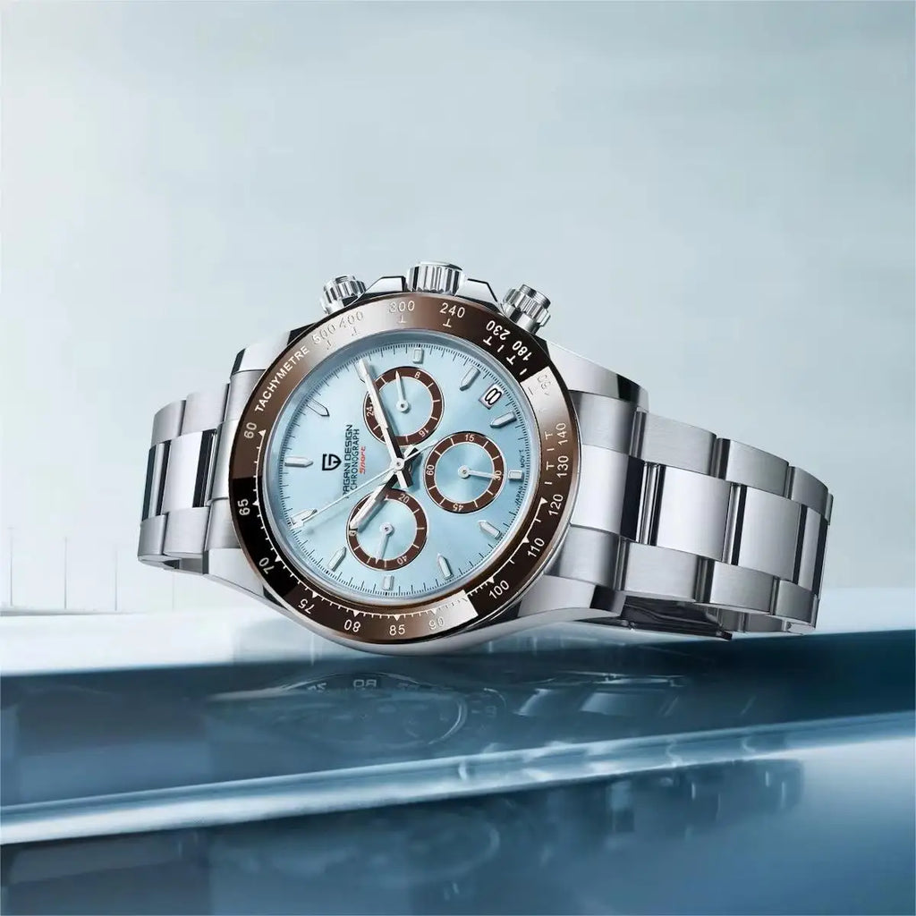 PAGANI PD1644 Chronograph Watch – Chocolate, Quartz, 10BAR