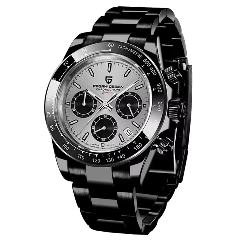 PAGANI PD1644 Chronograph Watch – Chocolate, Quartz, 10BAR