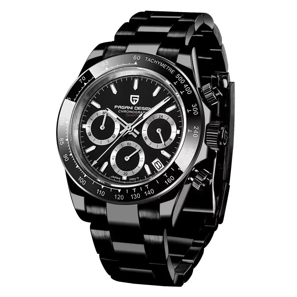 PAGANI PD1644 Chronograph Watch – Chocolate, Quartz, 10BAR