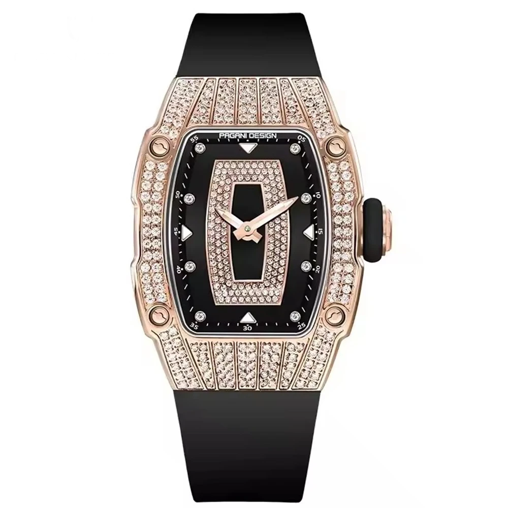 PAGANI Women’s Quartz Watch – Sapphire, 100M Waterproof