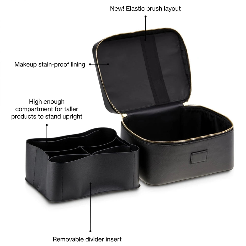 Personalized PU Leather Cosmetic Bag – product image 4