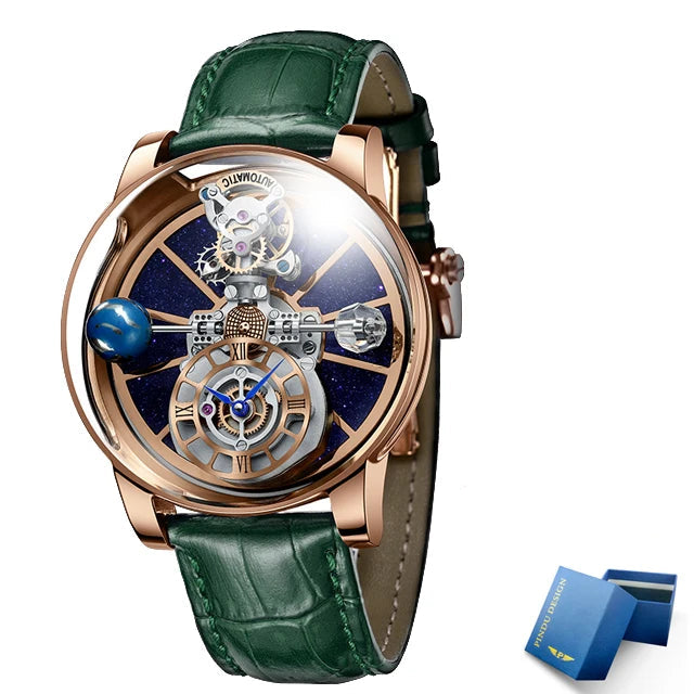 PINDU P5015 Starry Sky Quartz Watch – Roman Dial 45mm Smash Price Shop Men's Watch