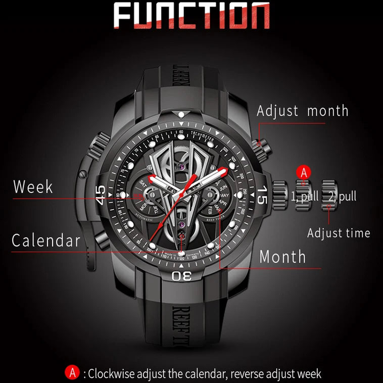 Reef Tiger RGA3503 Sport Automatic Watch for Men Smash Price Shop Men's Watch
