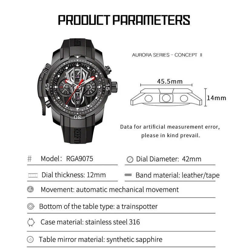 Reef Tiger RGA3503 Sport Automatic Watch for Men Smash Price Shop Men's Watch